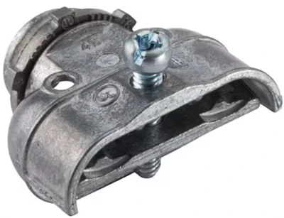 F300 Flex/Bx Duplex Conn 3/8 "PK2